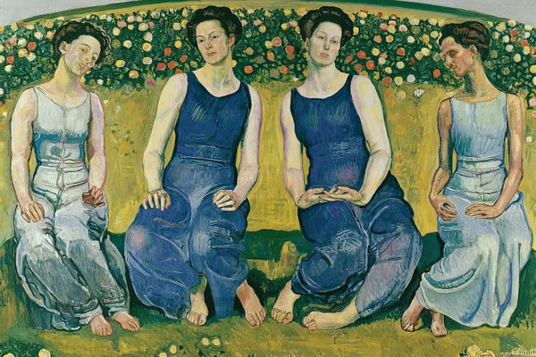 Ferdinand Hodler: Holy Hour by Ferdinand Hodler