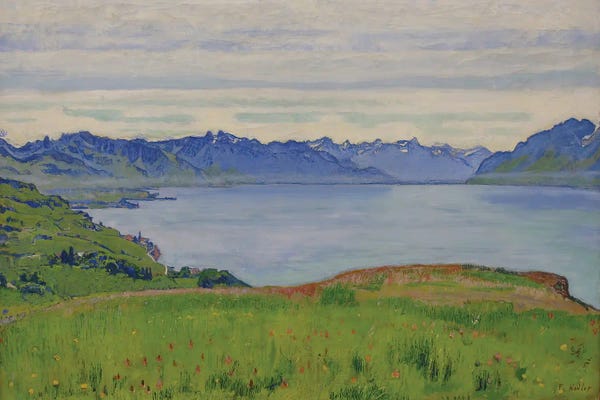 Landscape On Lake Geneva, c1906