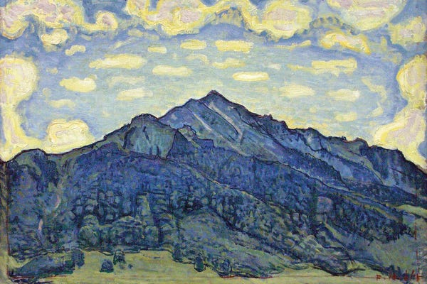 Landscape In The Swiss Alps
