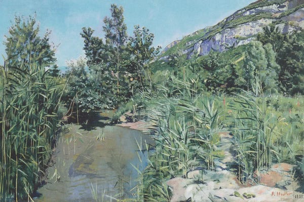 At The Foot Of The Salève - 1890