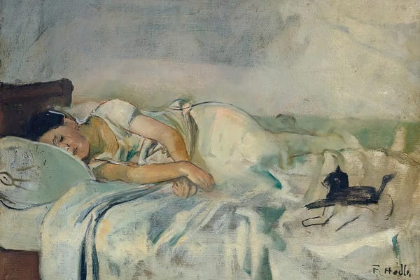 Ferdinand Hodler: Sleeping by Ferdinand Hodler