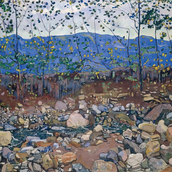 Ferdinand Hodler: Waldbach Near Leissigen by Ferdinand Hodler