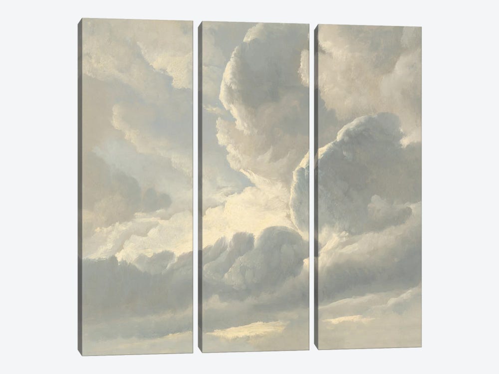 Cloud Study III by Sophia Mann 3-piece Canvas Art Print