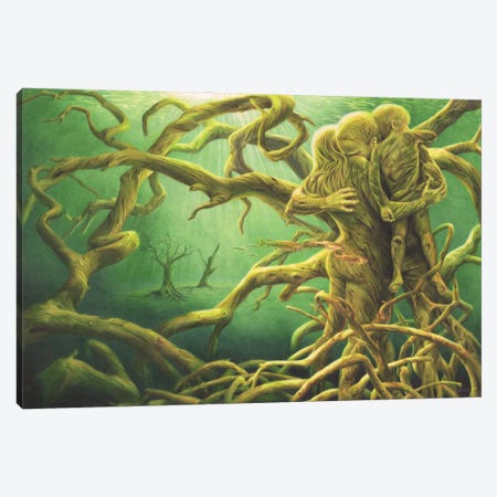 Forest Of The Damned Canvas Print #FIF12} by Fiona Francois Canvas Artwork