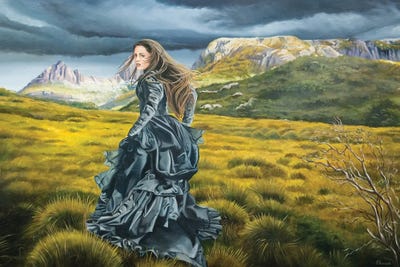 Wilderness Of The Heart by Fiona Francois framed canvas print