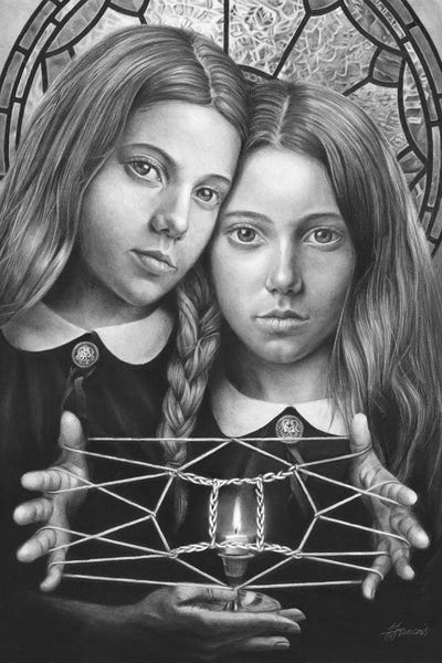 Zodiac Gemini by Fiona Francois canvas print