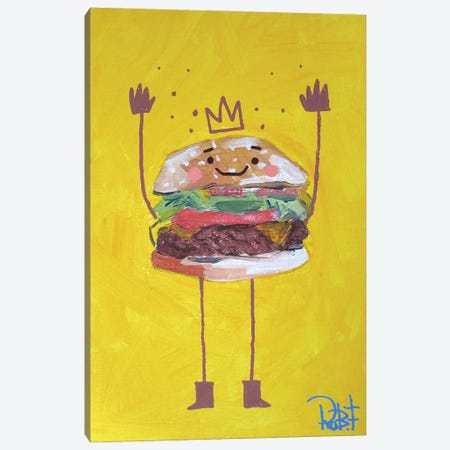 Happy Meal Canvas Print #FIL2} by Robert Filiuta Canvas Wall Art