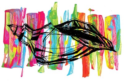 Caracol II by Frank Banda art print