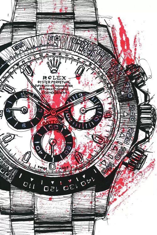 Daytona Cosmograph by Frank Banda wall art