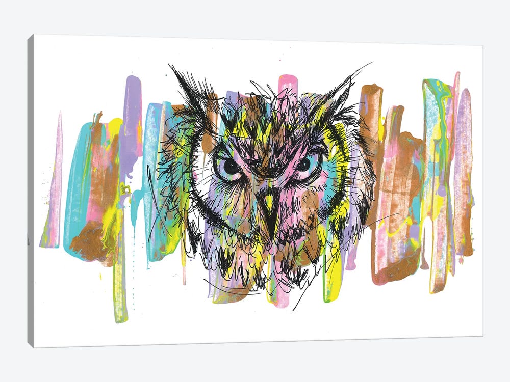Owl by Frank Banda 1-piece Art Print