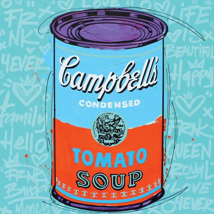 Special Campbell's Blue Soup