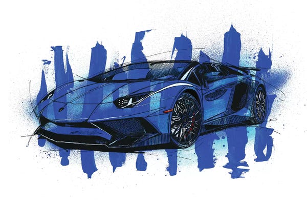 Frank Banda: Aventador SV LP750-4 by Frank Banda