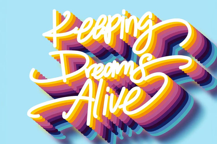 Keeping Dreams Alive by Frank Banda wall art