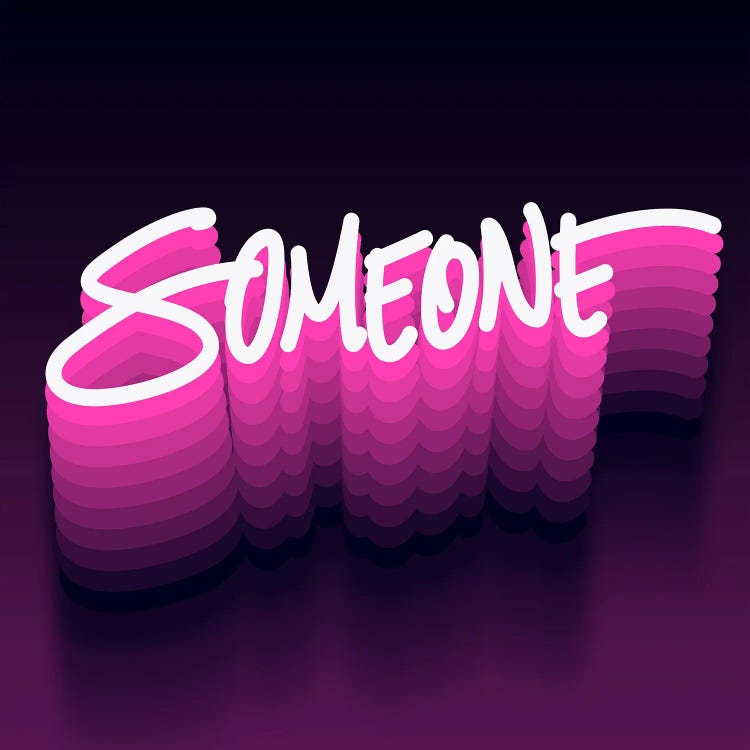 Someone by Frank Banda wall art