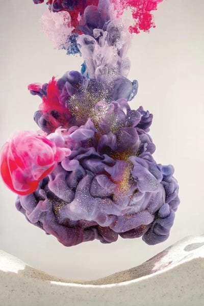 Frank Banda: Aquaviva Purple I by Frank Banda