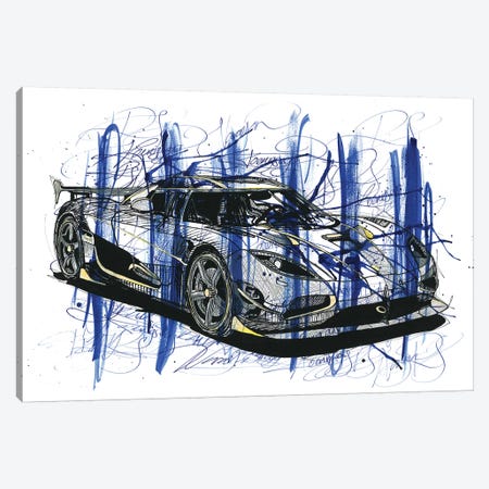 Koeniegsegg Agera RS Naraya Canvas Print #FJB61} by Frank Banda Art Print