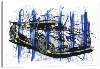 Koeniegsegg Agera RS Naraya Canvas Art Print - Frank Banda
