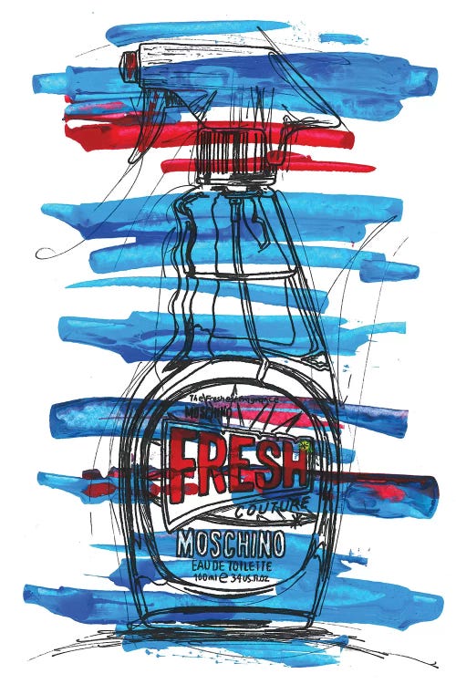 Moschino Fresh by Frank Banda wall art