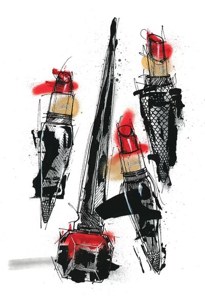 Rouge The Eternal Power by Frank Banda art print