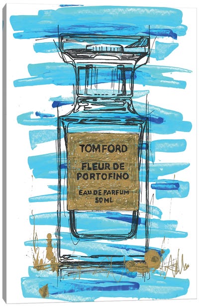 Tomford Fleur De Portifino Canvas Art Print - Frank Banda
