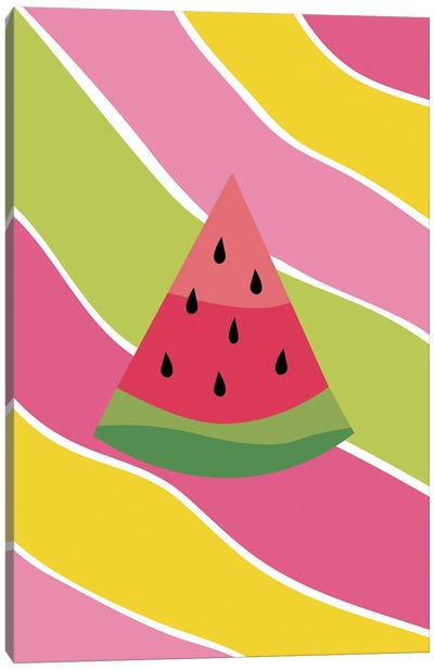 Watermelon Sugar Canvas Art Print - Fine Karoline