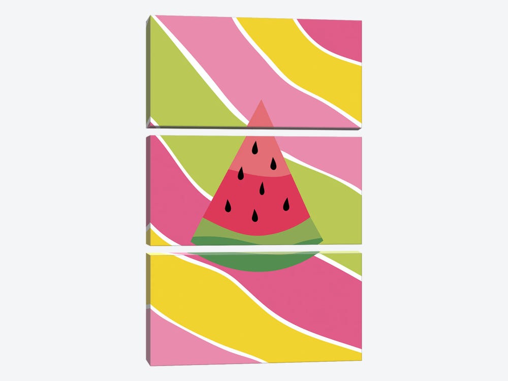 Watermelon Sugar by Fine Karoline 3-piece Art Print