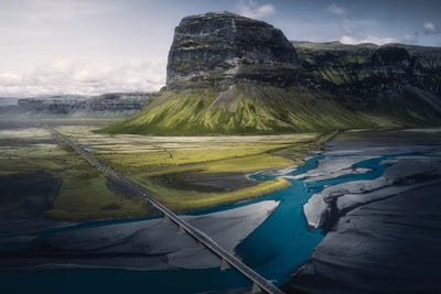 Roads Of Iceland by Fredrik Strømme art print