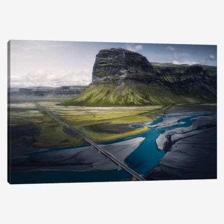 Roads Of Iceland Canvas Print #FKS115} by Fredrik Strømme Canvas Print