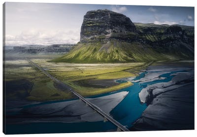 Roads Of Iceland Canvas Art Print - Fredrik Strømme