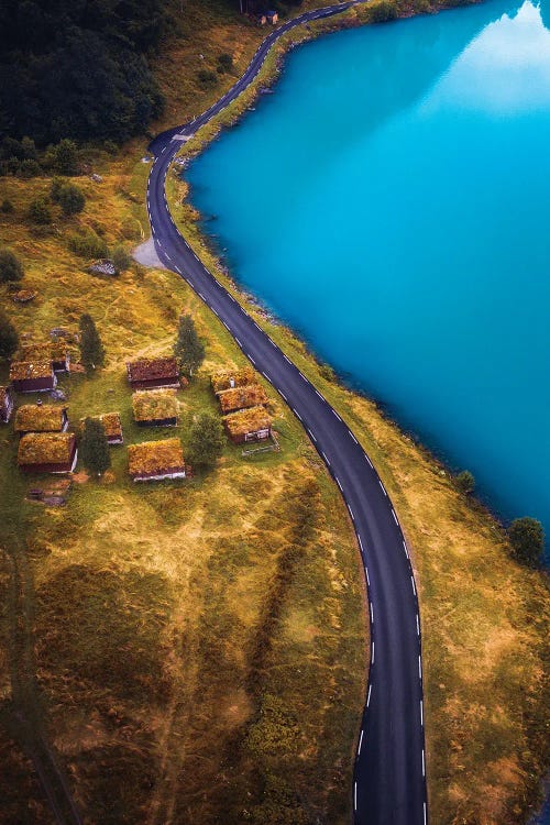 Norwegian Roads by Fredrik Strømme wall art