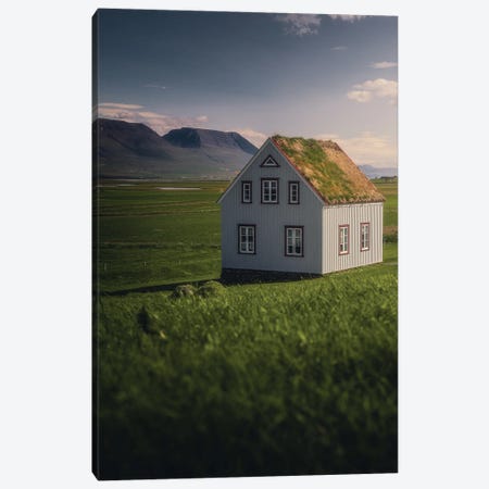 Icelandic Living Canvas Print #FKS11} by Fredrik Strømme Canvas Artwork