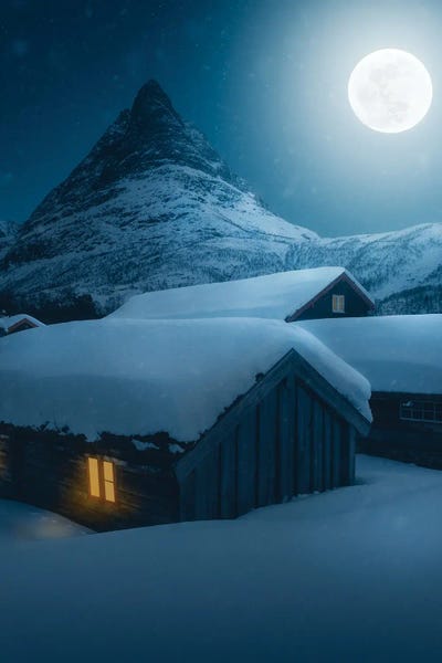 Cabins: A Winter Fairytale by Fredrik Strømme
