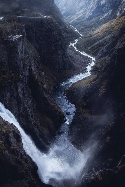 Fredrik Strømme: Waterfall Canyon by Fredrik Strømme