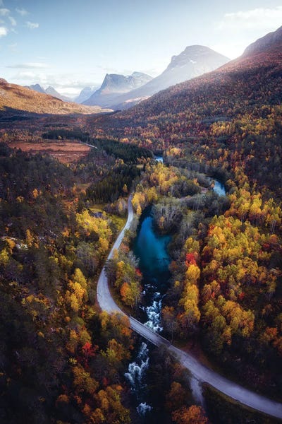 Norway: The Autumn Road by Fredrik Strømme
