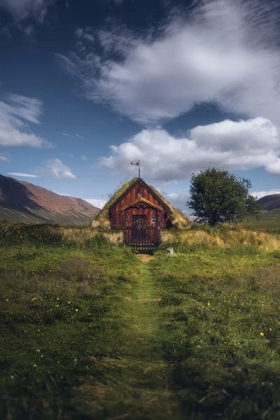 Valleys: The Old Turf Church by Fredrik Strømme