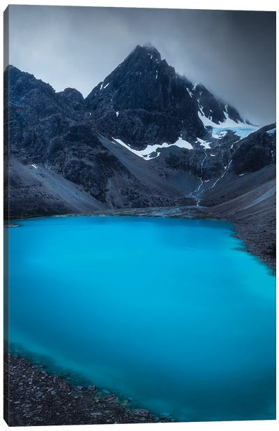 The Glacier Lake Canvas Art Print - Fredrik Strømme