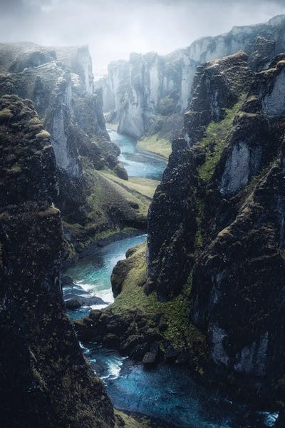 Norway: Rainy Day At The Canyon by Fredrik Strømme