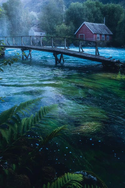 Living By The Glacier Lake by Fredrik Strømme multi panel art