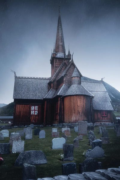 Norway: Lom Stave Church by Fredrik Strømme