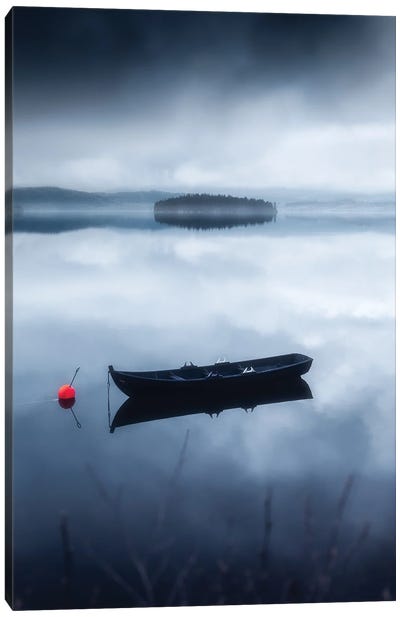 The Ghost Boat Canvas Art Print - Fredrik Strømme