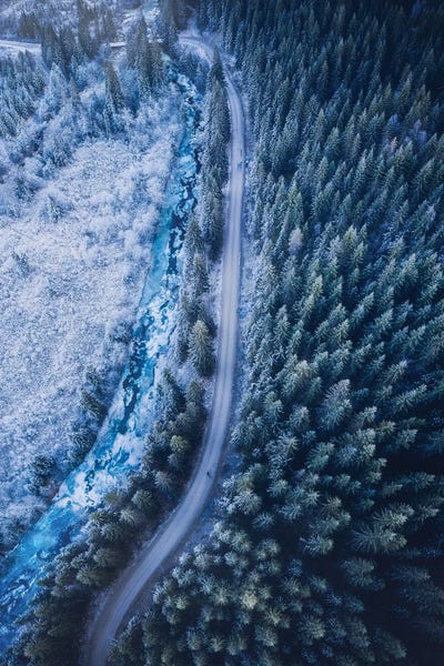 Aerial Photography: Frozen Wonderland by Fredrik Strømme