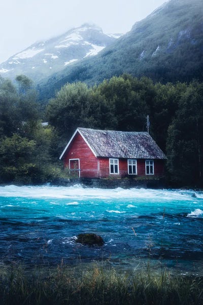 Norway: The Red Cabin by Fredrik Strømme