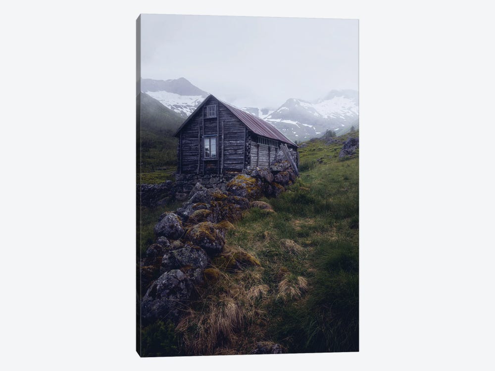 Abandoned In The Mountains by Fredrik Strømme 1-piece Canvas Art