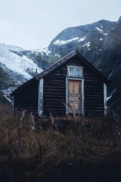 Cabins: Below The Glacier by Fredrik Strømme