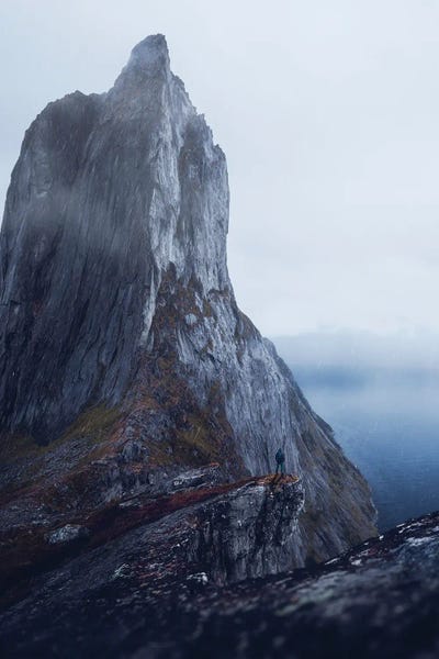 Misty Mountain by Fredrik Strømme canvas print