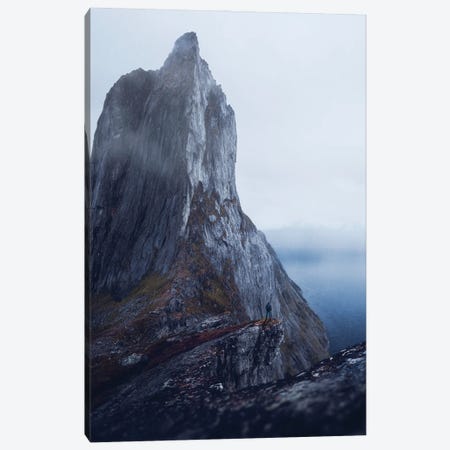 Misty Mountain Canvas Print #FKS78} by Fredrik Strømme Canvas Wall Art