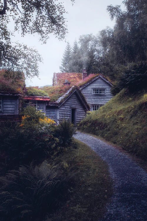 Visiting The Shire by Fredrik Strømme wall art