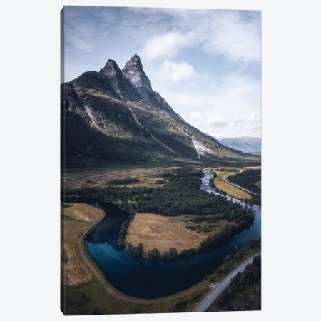 The Two Towers Canvas Print #FKS8} by Fredrik Strømme Canvas Wall Art