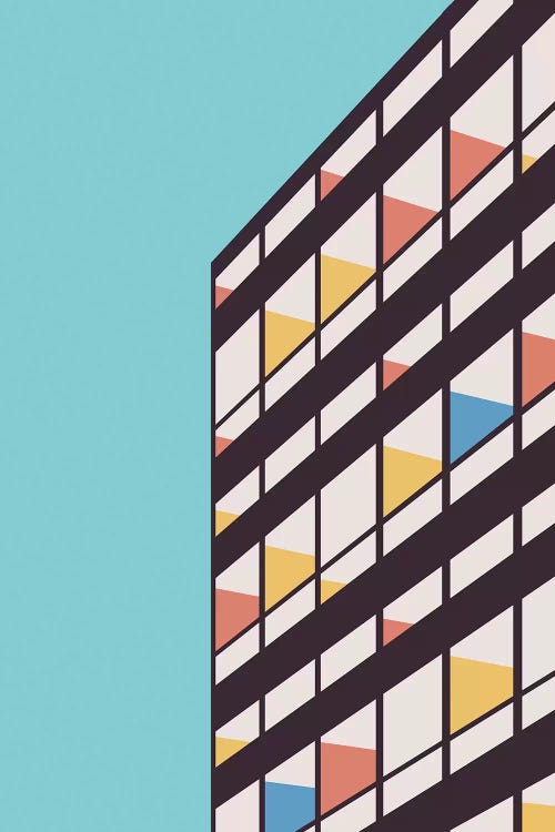 Corbusier by Florent Bodart wall art