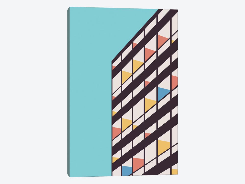 Corbusier by Florent Bodart 1-piece Canvas Print
